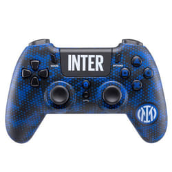 Qubick ACP40157 accessoire de jeux vidéo Noir, Bleu, Blanc Bluetooth/USB Manette de jeu Analogique/Numérique PC, PlayStation 4, PlayStation 5