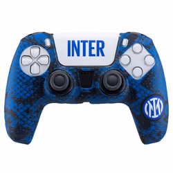 Qubick ACP50021, PlayStation 5, Boîtier de manette de jeu, Noir, Bleu, Silicone, Sony, 1 pièce(s)