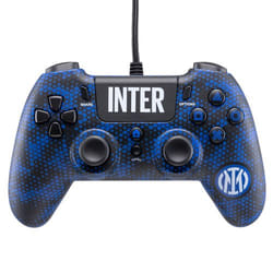 Qubick ACP40165 accessoire de jeux vidéo Noir, Bleu USB Manette de jeu Analogique/Numérique PC, PlayStation 4, PlayStation 5
