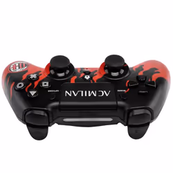 Qubick ACP40179 accessoire de jeux vidéo Noir, Rouge Bluetooth/USB Manette de jeu Analogique/Numérique PC, PlayStation 4, PlayStation 5 - Vue supplémentaire 4