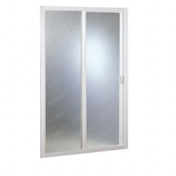 Paroi douche en acrylique mod. Smart - FORTE - Ouverture latérale - Blanc - 150 CM