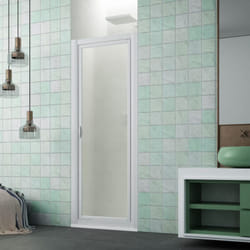 Porte de douche en niche pivot 70 cm h 190 en acrylique mod. Sigma