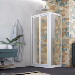 La Cabine parois de douche saloon Delta Duo est faite avec profilés en Pvc stabilisés au calcium et zinc (Ca-Zn), sans aucune ...