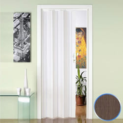 Porte pliante - FORTE - Luciana - PVC - Chêne Tourterelle - 88x214cm