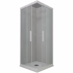 La nouvelle gamme de Cabines douche faites de résine et verre tempré de 6mm c'est strictement MADE IN ITALY. La combinaison i ...