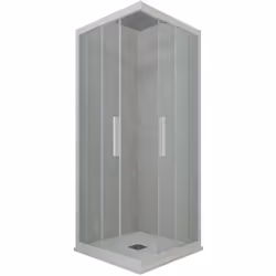 La nouvelle gamme de Cabines douche faites de résine et verre tempré de 6mm c'est strictement MADE IN ITALY. La combinaison i ...