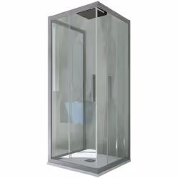 La nouvelle gamme de Cabines douche faites de résine et verre tempré de 6mm c'est strictement MADE IN ITALY. La combinaison i ...