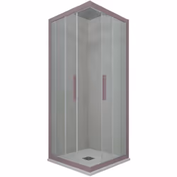La nouvelle gamme de Cabines douche faites de résine et verre tempré de 6mm c'est strictement MADE IN ITALY. La combinaison i ...