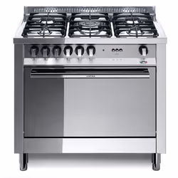 Lofra MG96MF/C, Cuisinière, Acier inoxydable, Rotatif, Acier inoxydable, Acier inoxydable, Devant