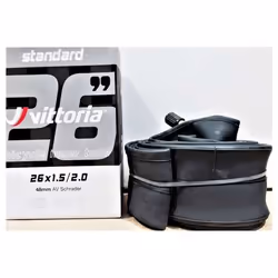 Chambre à air valve Schrader Vittoria Standard 26x1.5/2.0 48mm