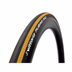 Vittoria Rubino Pro, Route, Folding bead, Noir, Jaune, 150 TPI, 250 g, 25-622