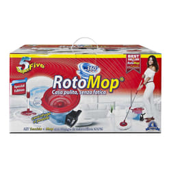 SuperFive 8022550005016 seau et système de lavage Double réservoir Rouge