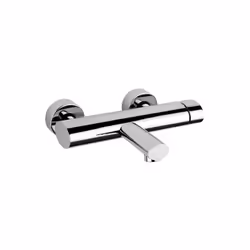 Gessi Ovale 1x Mélangeur de bain à levier unique pour montage en surface 1/2 avec inverseur automatique bain/douche