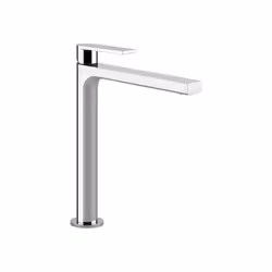 Gessi Emporio Via Manzoni 1x mitigeur monocommande de lavabo version haute sans déchets pop-up tuyaux de raccordement 3/8 Sai ...