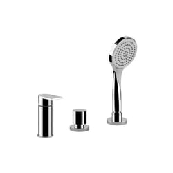 Gessi - Emporio Via Manzoni Mélangeur bain douche 3 trous pour bec
