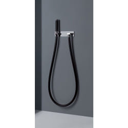 Gessi Water Tube Kneipp, tuyau Kneipp noir, douchette en