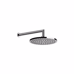 Gessi Emporio Douche de tête anticalcaire rond avec joint et support mural 1/2 connexion A une pression de 3 bars, environ 15 ...