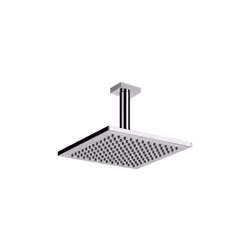 Gessi Emporio Douche de tête anticalcaire avec articulation et bras de plafond 1/2 connexion A une pression de 3 bars, enviro ...
