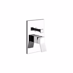 Gessi Rettangolo K 1x kit prêt à lemploi pour les mixeurs monocylindres avec déviateur automatique Convient pour le bain ou l ...