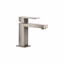 Gessi Rettangolo 1x mitigeur monocommande de lavabo sans déchets pop-up tuyaux de raccordement 3/8 Saille 129 mm