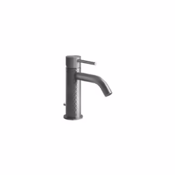 Gessi 316 Intreccio 1x mitigeur monocommande de lavabo avec déchets 1 1/4 et tuyaux de raccordement 3/8 Saille 122 mm Goupill ...