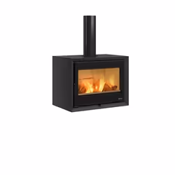 La Nordica DANTE, Pose libre, Noir, Fonte, Bois de chauffage, 252 m³, 85,5%