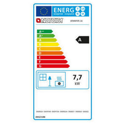 Poêle À Bois En Fonte Émaillée - 7,7 Kw - Jennifer.16 - La Nordica Extraflame