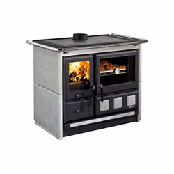 La Nordica Rosa XXL 5.0 Petra, Cheminée autonome, Fermé, Bois de chauffage, Couleur de la pierre, Intérieure, horizontale