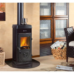 La Nordica SUPER JUNIOR poêle Bois de chauffage Noir