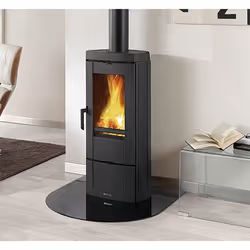 La Nordica CANDY 4.0, Pose libre, Noir, Fonte, Haut, Bois de chauffage, 177 m³