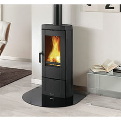 La Nordica CANDY 4.0 poêle Pose libre Bois de chauffage Noir