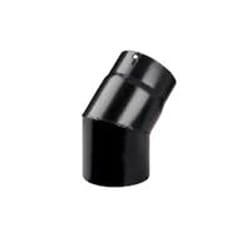 SAVE Fumisteria Plus NNO1204 Coude conduit de cheminée Noir
