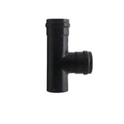 SAVE Fumisteria Plus PN805F Té tampon de branchement conduit de cheminée Noir