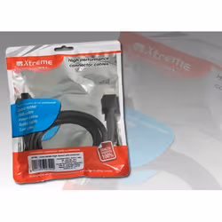 Xtreme 22794, 1,5 m, HDMI Type A (Standard), HDMI Type A (Standard), Compatibilité 3D, Noir