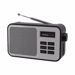 Xtreme 33191 Radio portable Analogique Noir