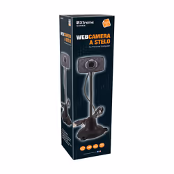 Xtreme 33855 webcam 640 x 480 pixels USB / 3.5 mm Noir, Gris