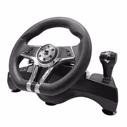 Xtreme 90428 accessoire de jeux vidéo Noir Volant + pédales Analogique/Numérique PlayStation 4, Playstation 3