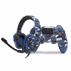 Xtreme 90432, Manette de jeu, PlayStation 4, Croix directionnelle, Analogique/Numérique, Avec fil &sans fil, Bluetooth