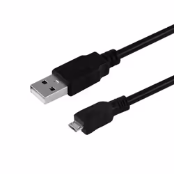 Xtreme 90451, 3 m, USB A, Micro-USB B, USB 2.0, 480 Mbit/s, Noir