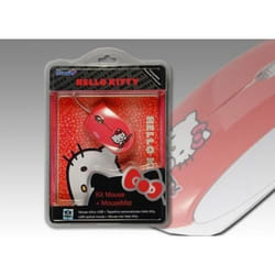 Kit souris et tapis - XTREME - Hello Kitty - Rose - Design amusant - Coloris aléatoire