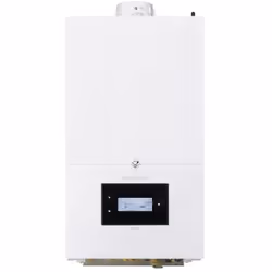 Chaudière murale gaz à condensation pour chauffage et eau chaude sanitaire micro-accumulée. La version MCR2-MI sont des chaud ...