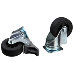 Lot de 4 roulettes pour boîtes de transport Skudo Trixie