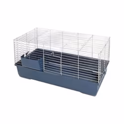 Cage Sonny Flat pour rongeurs de KERBL - Avec râtelier - Grille repliable - Ecart entre les grilles : 2,2mm - Emballage indiv ...