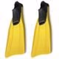 Palmes de plongée Cressi Clio - Jaune - Adulte - Mixte