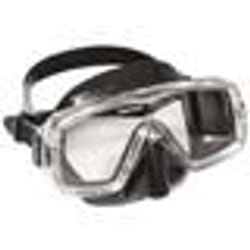 Masque - CRESSI - Sirena Dark - Verre Unique - Silicone Noir - Adultes Mixte