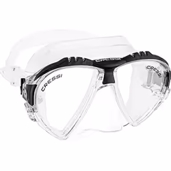 Masque + Tuba - CRESSI - Matrix - Verres inclinés - Confort optimal - Étanchéité excellente