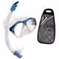 Cressi  Matrix - Gamma Masque et Tuba plongée sous-ensemble - Clear/Bleu - DS302501