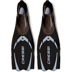 Palmes de Snorkeling Cressi Pluma Black - Adulte - Mixte - Noir - Plongée sous-marine