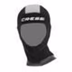 Capuche de Plongée - Cressi - Modular Plus Donna - 5mm - Imperméable - Noir