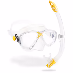 Cressi Marea, Adulte, Transparent, Jaune, 2 pièce(s)